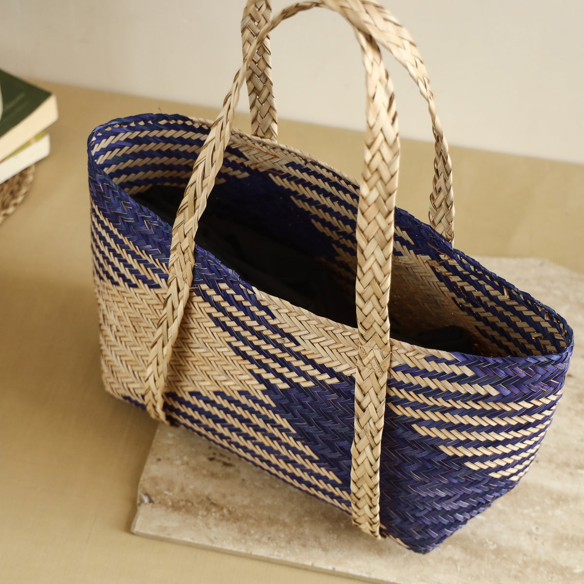 Handcrafted Natural Water Hyacinth Shoulder Bag from Assam 22