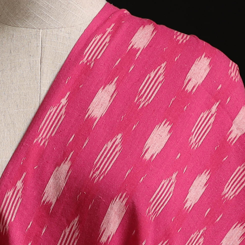 Pochampally Ikat Weave Pure Cotton Fabric 39