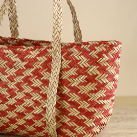 Handcrafted Natural Water Hyacinth Shoulder Bag from Assam 19
