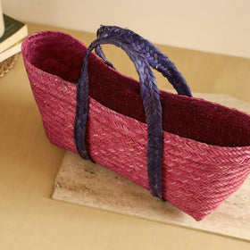 Handcrafted Natural Water Hyacinth Shoulder Bag from Assam 18