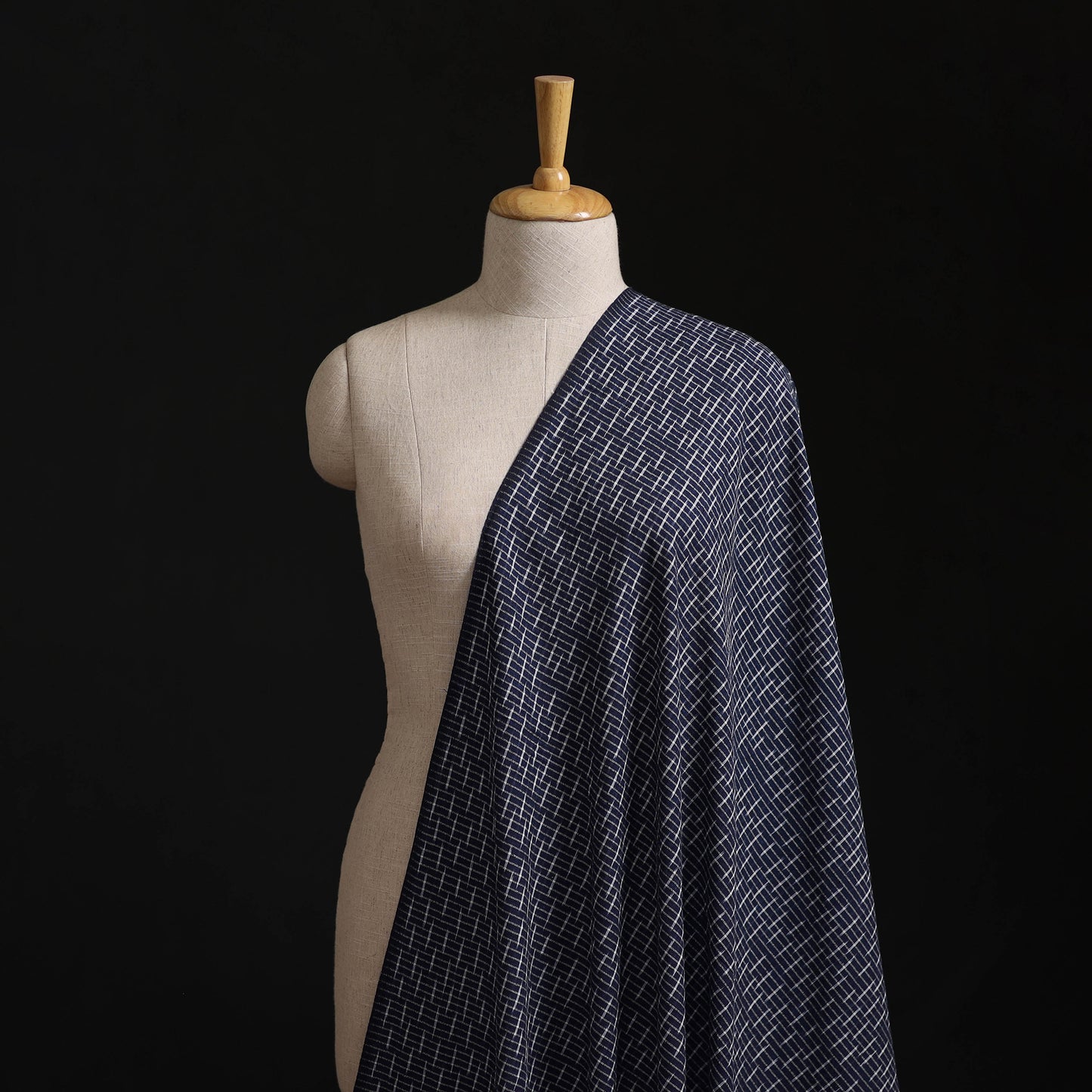 Pochampally Ikat Weave Pure Cotton Fabric 42