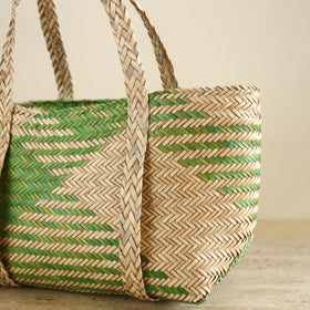 Handcrafted Natural Water Hyacinth Shoulder Bag from Assam 17