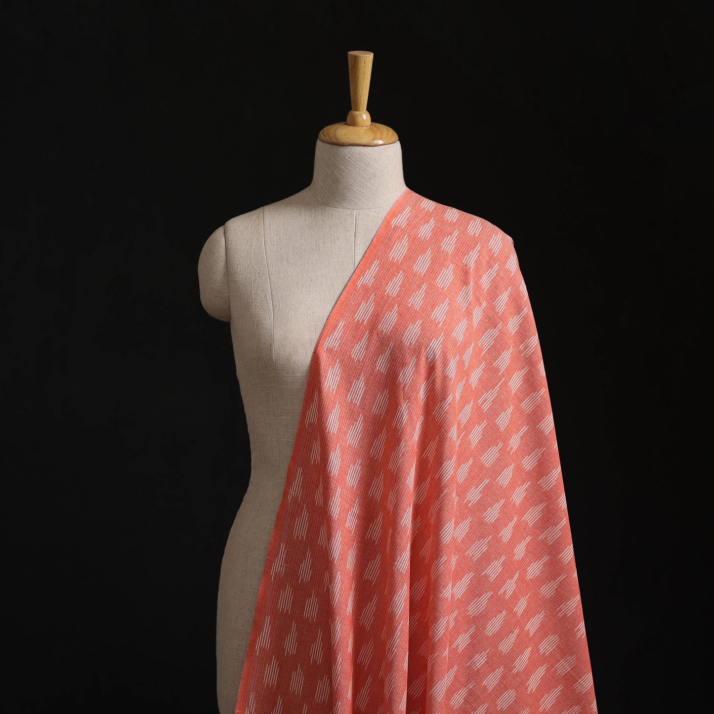 Pochampally Ikat Weave Pure Cotton Fabric 43