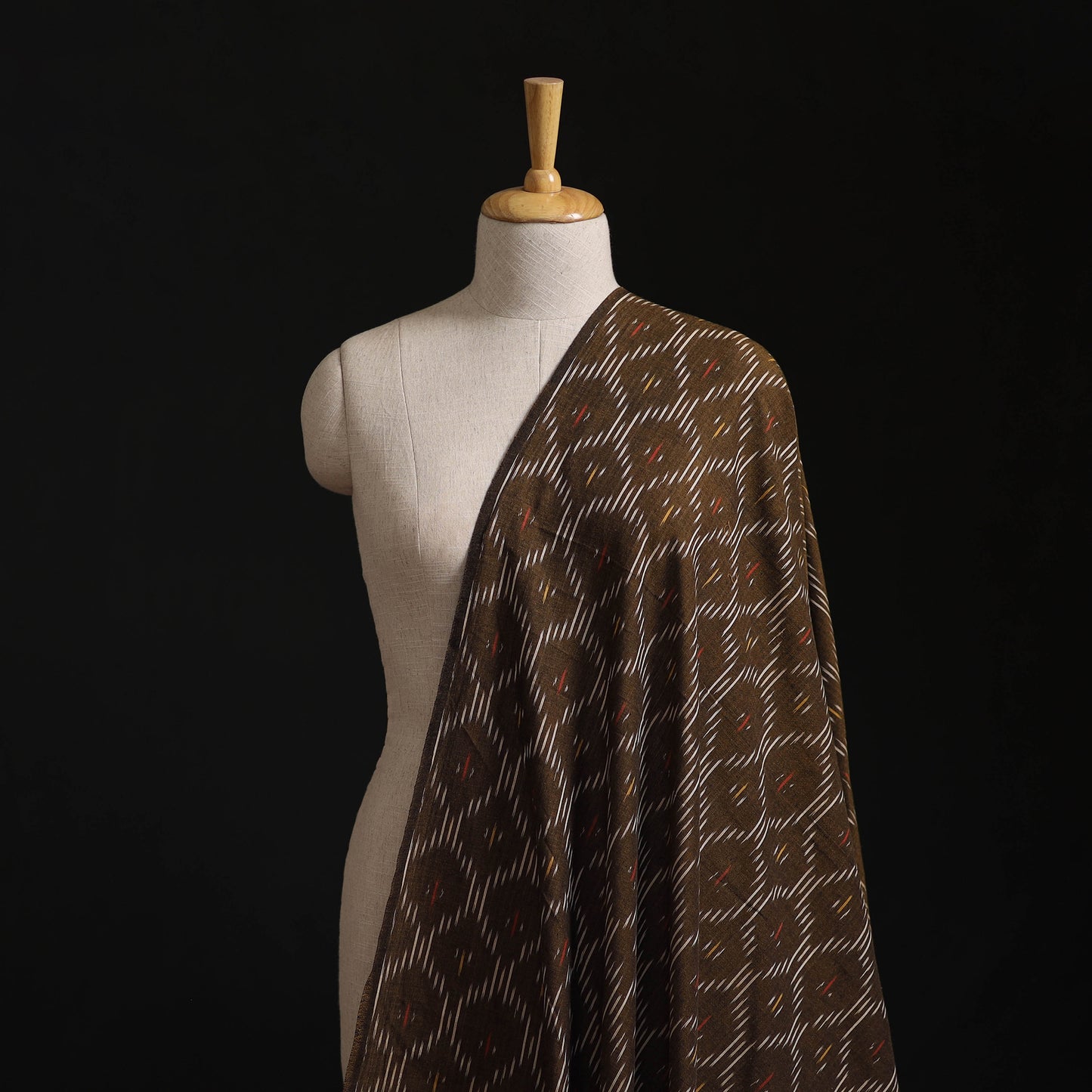 Pochampally Ikat Weave Pure Cotton Fabric 44