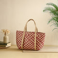 Handcrafted Natural Water Hyacinth Shoulder Bag from Assam 15