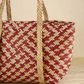 Handcrafted Natural Water Hyacinth Shoulder Bag from Assam 15