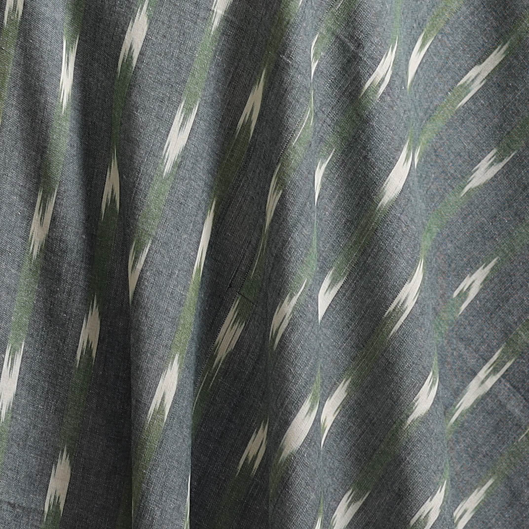 Pochampally Ikat Weave Pure Cotton Fabric 47