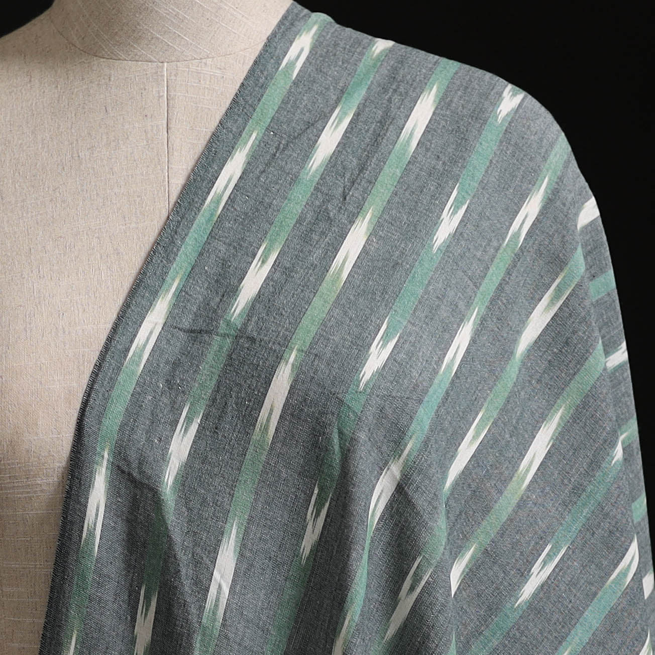Pochampally Ikat Weave Pure Cotton Fabric 48