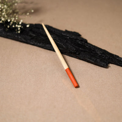 Kerala Handpainted Bamboo Juda Stick 107