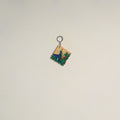 Bird - handpainted clay art keychain 22 - handcrafted