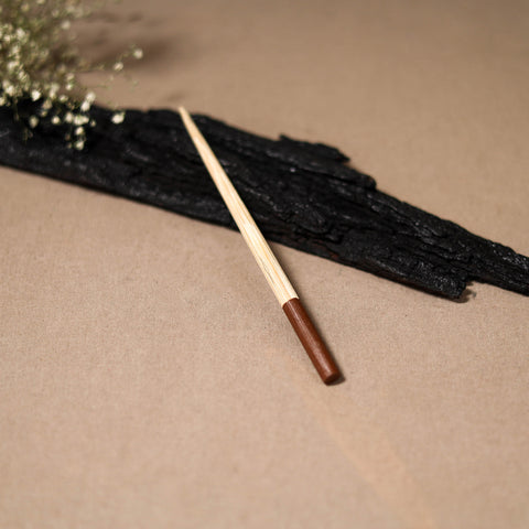 Kerala Handpainted Bamboo Juda Stick 111