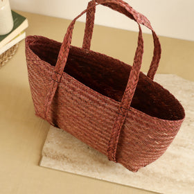 Handcrafted Natural Water Hyacinth Shoulder Bag from Assam 21