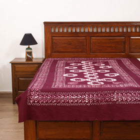 Hand Batik Print Single Bedsheet (90 x 60 in) 02