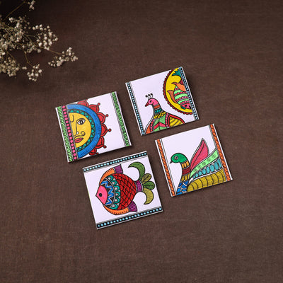 Handpainted Paper Envelopes (Set of 4) 08