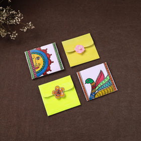 Handpainted Paper Envelopes (Set of 4) 08