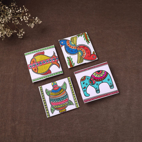 Handpainted Paper Envelopes (Set of 4) 01