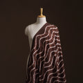 Brown - Shibori Tie-Dye Pure Cotton Fabric 17