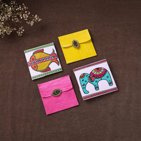 Handpainted Paper Envelopes (Set of 4) 01