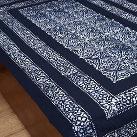 Hand Batik Print Single Bedsheet (90 x 60 in) 04