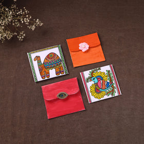 Handpainted Paper Envelopes (Set of 4) 02