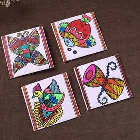 Handpainted Paper Envelopes (Set of 4) 03