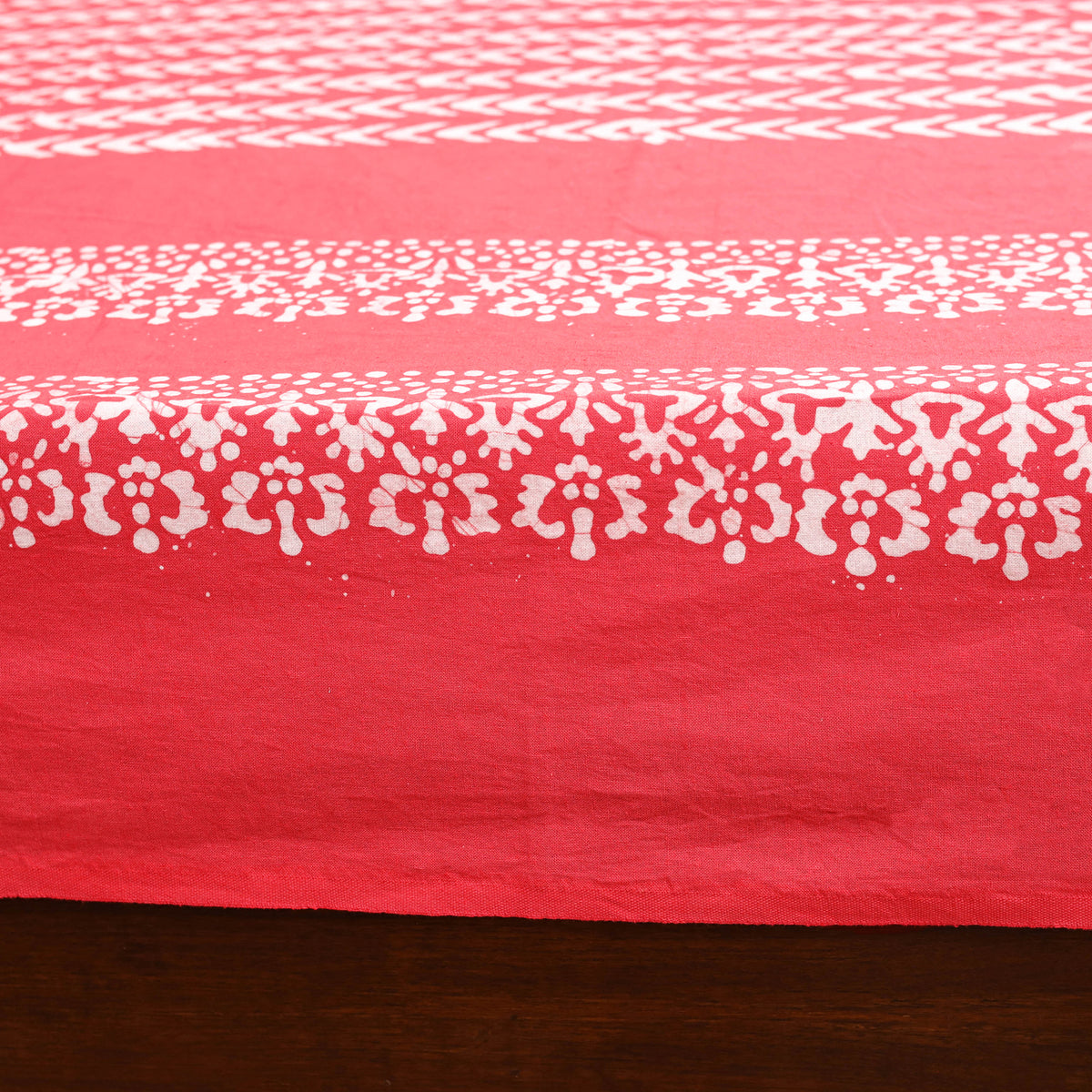 Hand Batik Print Single Bedsheet (90 x 60 in) 05