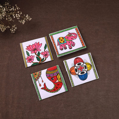 Handpainted Paper Envelopes (Set of 4) 04