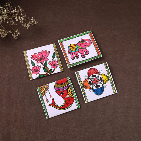 Handpainted Paper Envelopes (Set of 4) 04