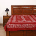 Hand Batik Print Single Bedsheet (90 x 60 in) 06