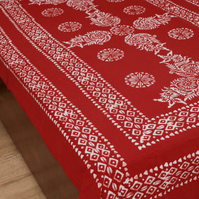 Hand Batik Print Single Bedsheet (90 x 60 in) 06