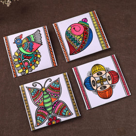 Handpainted Paper Envelopes (Set of 4) 07