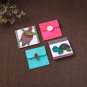 Handpainted Paper Envelopes (Set of 4) 09