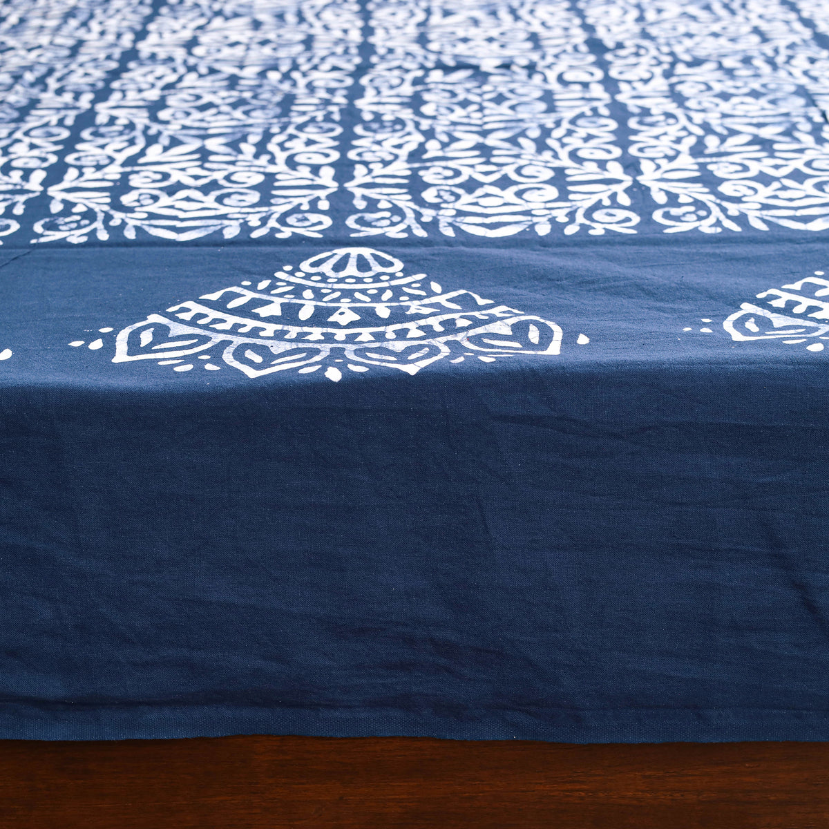 Hand Batik Print Single Bedsheet (90 x 60 in) 07