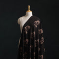 Brown - Akola Hand Block Print Slub Cotton Fabric 21