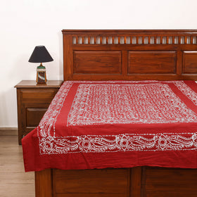Hand Batik Print Single Bedsheet (90 x 60 in) 08