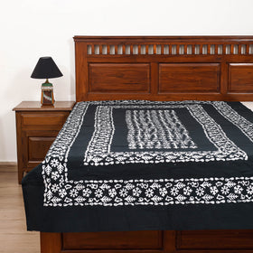 Hand Batik Print Single Bedsheet (90 x 60 in) 09