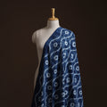 Blue - Shibori Tie-Dye Pure Cotton Fabric 23