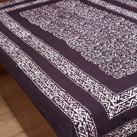 Hand Batik Print Single Bedsheet (90 x 60 in) 10