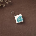 Mini Diary Keychain in Floral Prints Cover 14
