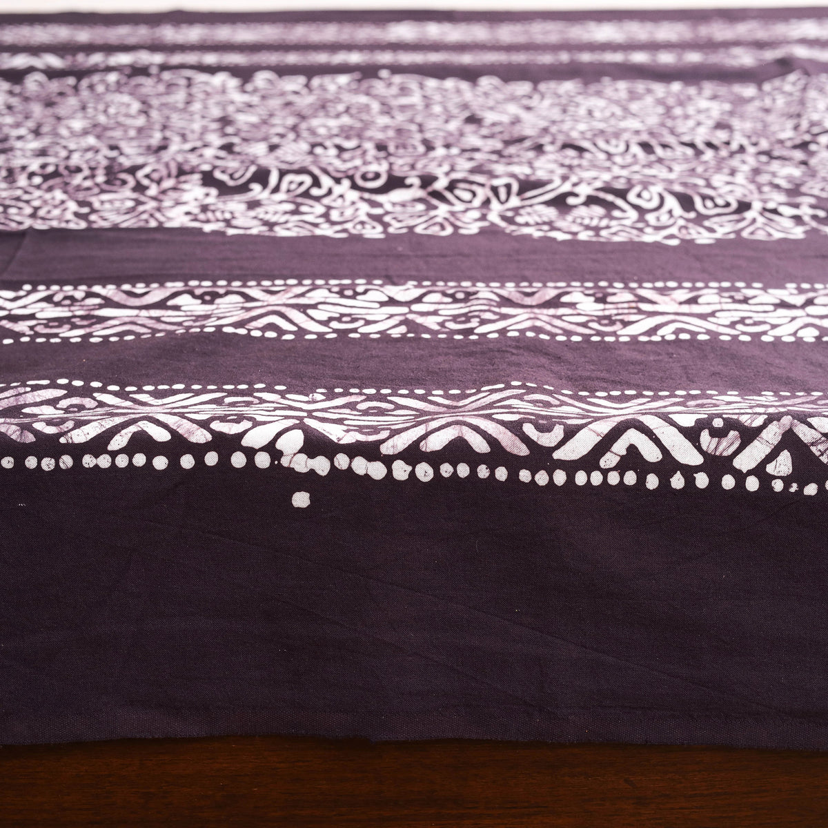Hand Batik Print Single Bedsheet (90 x 60 in) 10
