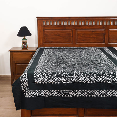 Hand Batik Print Single Bedsheet (90 x 60 in) 11
