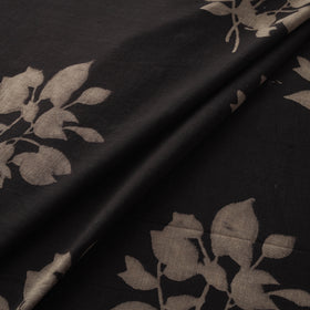 Brown - Akola Hand Block Print Slub Cotton Fabric 23