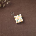Mini Diary Keychain in Floral Prints Cover 01