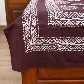 Hand Batik Print Single Bedsheet (90 x 60 in) 12