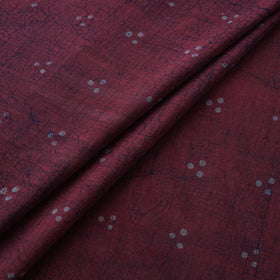 Purple - Akola Hand Block Print Slub Cotton Fabric 26