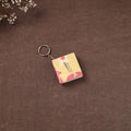Mini Diary Keychain in Floral Prints Cover 02