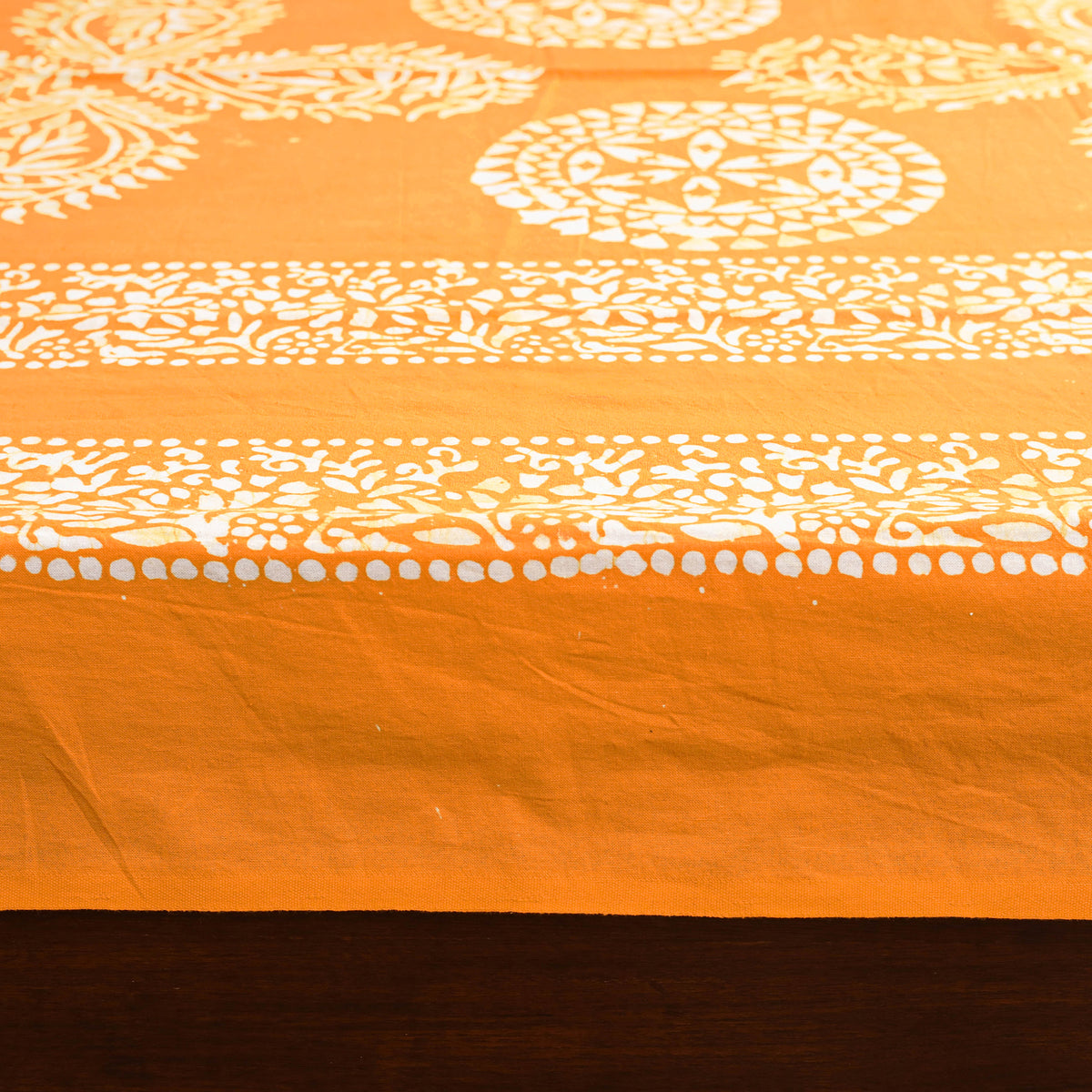 Hand Batik Print Single Bedsheet (90 x 60 in) 13