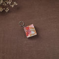 Mini Diary Keychain in Floral Prints Cover 03