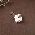 Mini Diary Keychain in Floral Prints Cover 04
