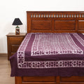Hand Batik Print Single Bedsheet (90 x 60 in) 15